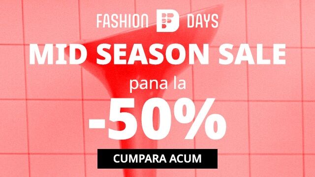 Ofertele Mid Season Sale Fashion Days 2024